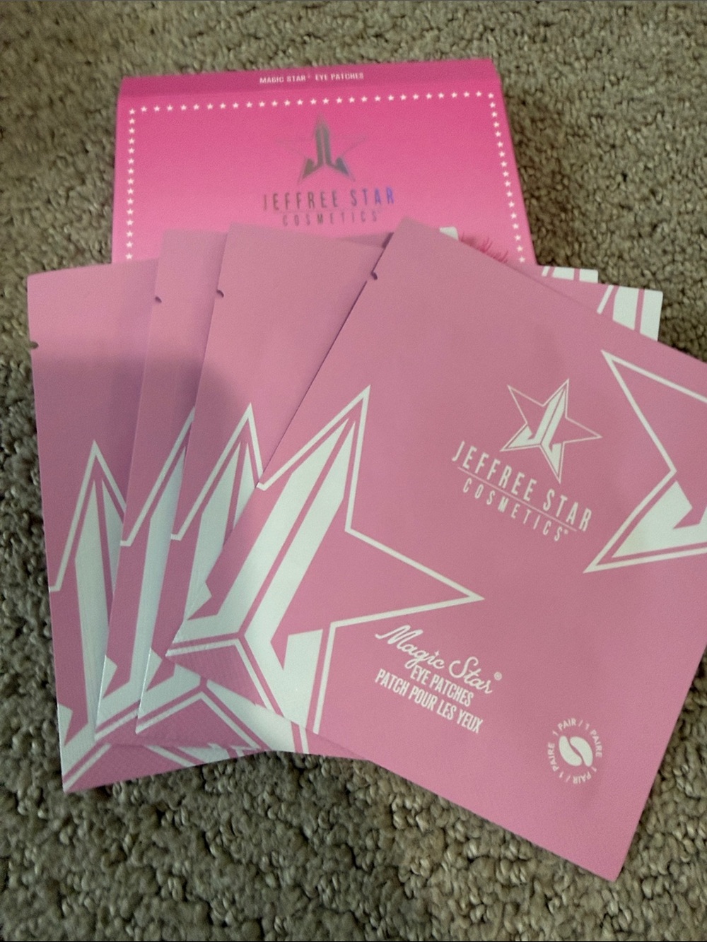 Jeffree Star Cosmetics Magic Star Eye Patches - (4 pairs)